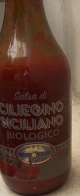 Salsa di ciliegino siciliano biologico