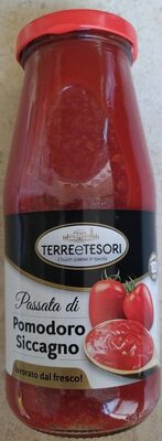 Passata di pomodoro siccagno front packaging