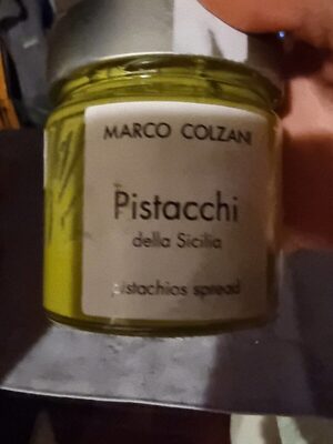 Crema al pistacchio front packaging