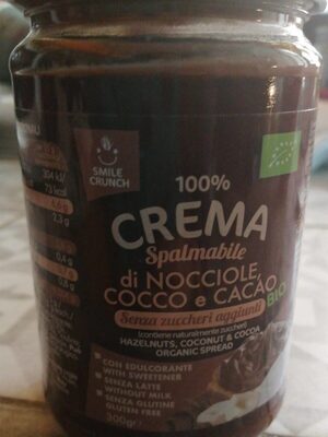 Crema di nocciole cocco e cacao