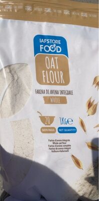 Oat flour farina di avena integrale
