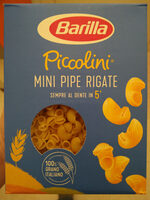Mini pipe rigate piccolini barilla