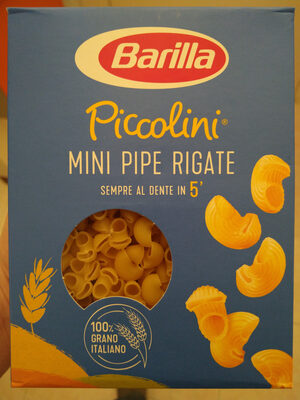 Mini pipe rigate piccolini barilla