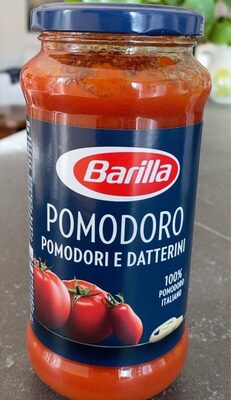 Pomodori e datterini front packaging