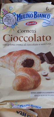 Cornetti al cioccolato pezzi
