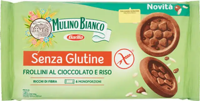 Mulino bianco senza glutine front packaging