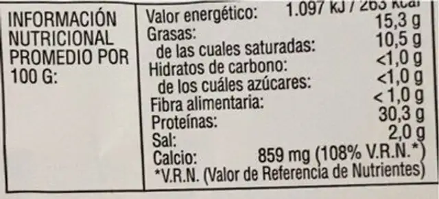 Queso havarti light madurado danés nutrition facts table