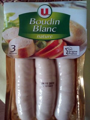 Boudin Blanc nature