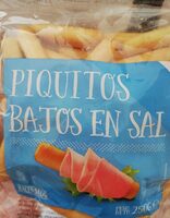 Piquitos bajos en sal