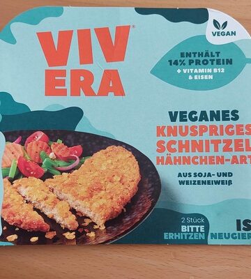 Veganes knuspriges Schnitzel Hähnchen-Art