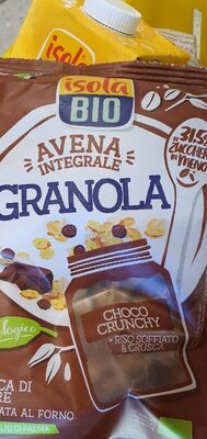 Avena integrale e granola