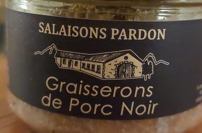 Graisserons de porc noir