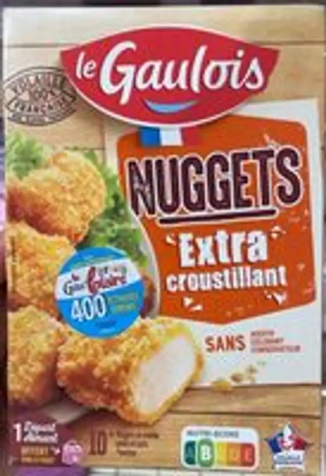 Nuggets extra croustillant