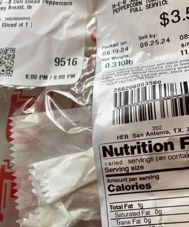 Turkey Deli front packaging