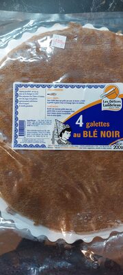 4 Galettes au blé noir front packaging