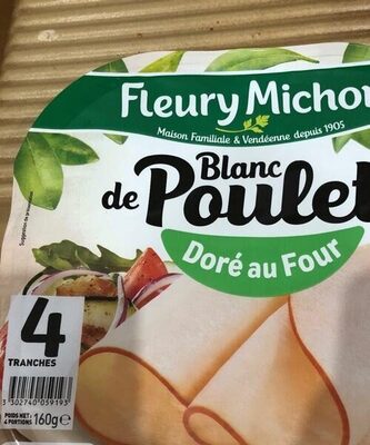 Blanc de poulet front packaging