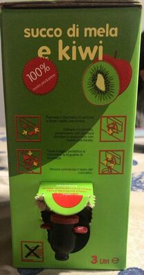 Succo di mela e kiwi