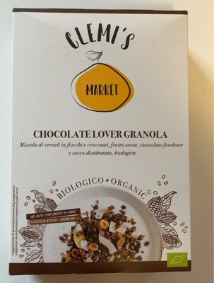Chocolate Lover Granola front packaging