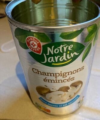 Champignons émincés
