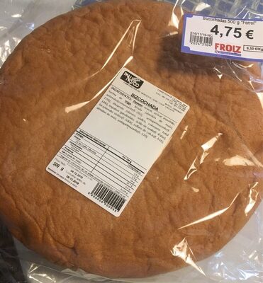 Bizcochada front packaging