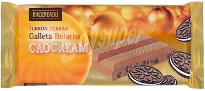 Turron Chocolate Con Leche Y Galleta De Cacao