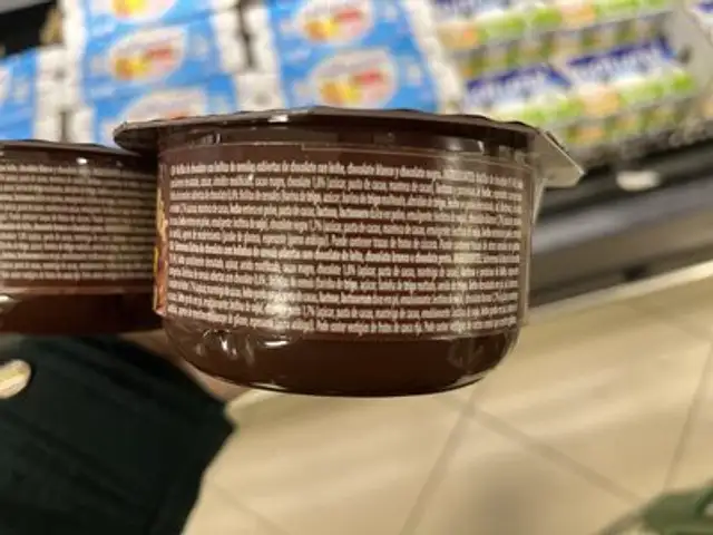 Unknown ingredients label