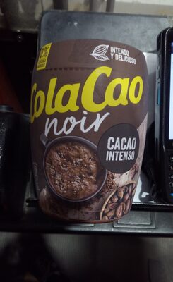 Cola Cao Noir imp front packaging