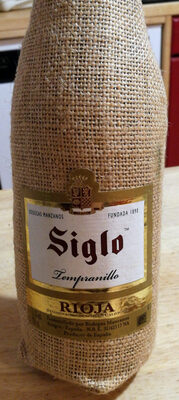 Siglo Tempranillo front packaging