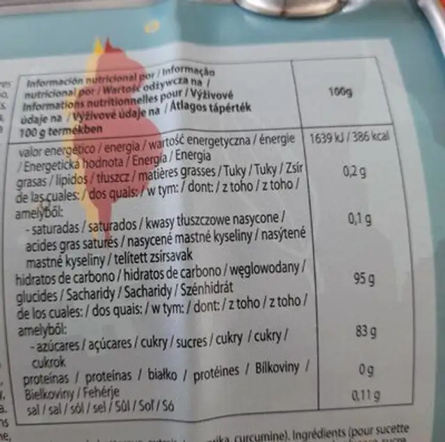 Sceau de 150 chupa chups nutrition facts table