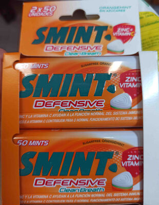 Defensive orangemint front packaging