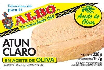 Atún claro en aceite de oliva