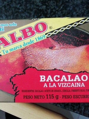 Bacalao a la vizcaína