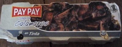 Trozos de Calamares en Tinta front packaging
