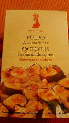 Poulpe à la marinera front packaging