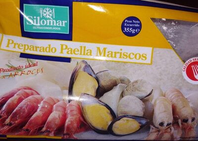 Preparado paella mariscos