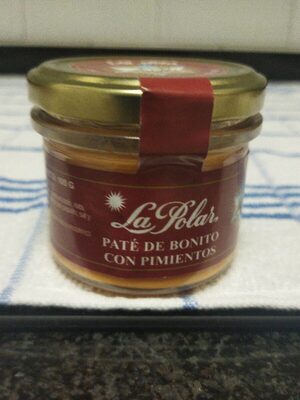 Paté de bonito con pimientos front packaging