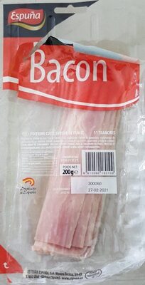 Bacon front packaging
