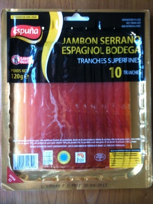 Jambon Serrano Bodega Espagnol🇪🇦