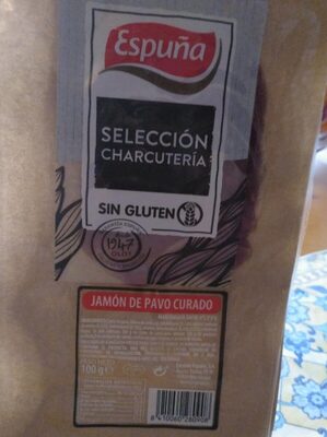 Jamón de pavo curado