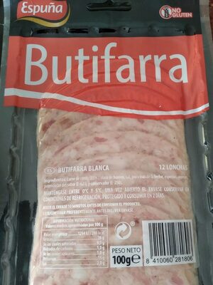 Butifarra Blanca front packaging