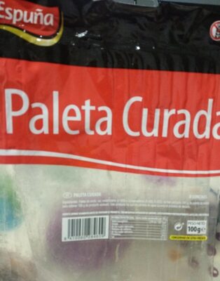 Paleta Curada front packaging