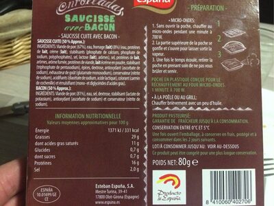 Enrolladas front packaging