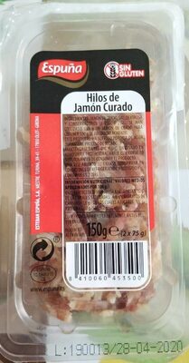 Hilos de jamón curado