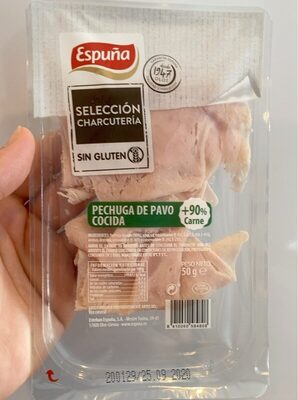Pechuga de pavo cocida front packaging