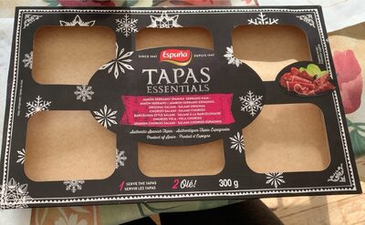Tapas assortment front packaging