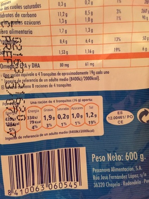 Tronquitos de surimi