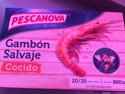 Gambon salvaje cocido front packaging