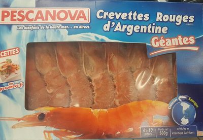 Crevette rouge d'argentine