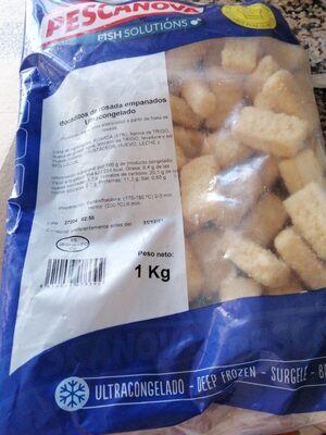 Bocaditos de rosada empanados ultracongelados