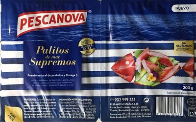 Palitos de Mar Supremos front packaging